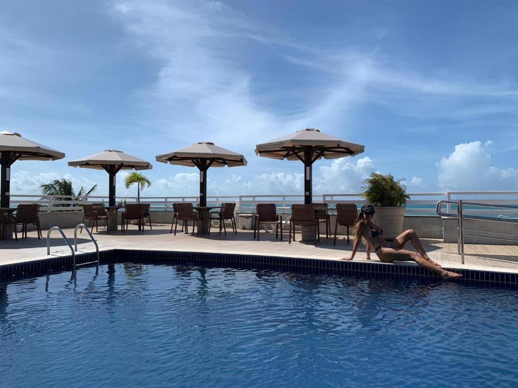 Beira Mar Centro Pipa Com Piscina Vista Mar Completo *