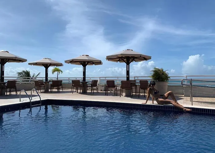 Apartamento Beira Mar Centro Pipa Com Piscina Vista Mar Completo